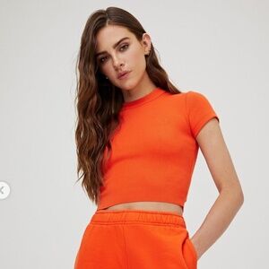 Kith XS Mulberry II Tee in Poppy